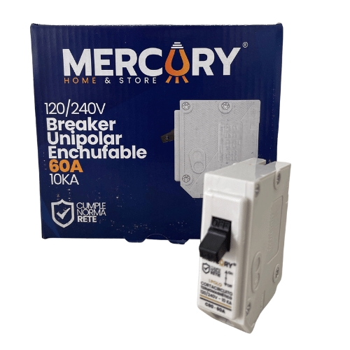Breaker 1P 60A enchufable